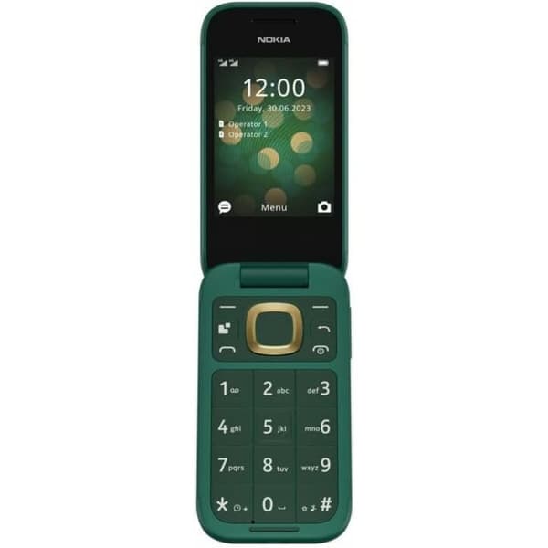 Mobiltelefon Nokia 2660 FLIP Grøn 2,8" 128 MB