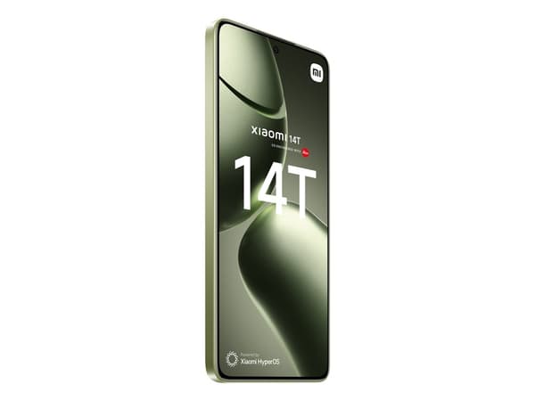 Xiaomi 14T - 5G smarttelefon - dobbelt-SIM - RAM 12 GB / Internminne 256 GB - OLED-display - 6.67" - 2712 x 1220 piksler (144 Hz) - 3x bakkamera 50 M
