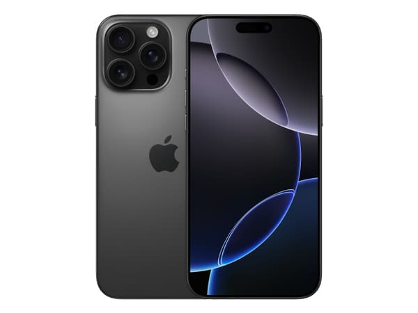 Apple iPhone 16 Pro Max , 17,5 cm (6.9"), 2868 x 1320 piksler, 512 GB, 48 MP, iOS 18, Sort