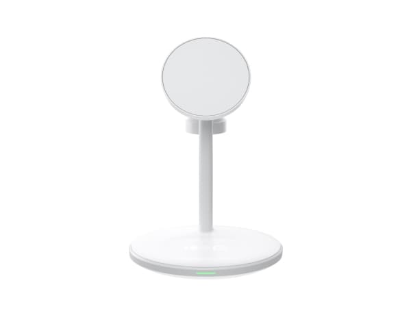 Green Cell MSST-GC-3IN1-W, Automatisk, 12 V, Trådlös laddning, 1 m, Vit
