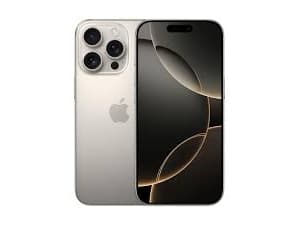 Apple iPhone 16 Pro 128GB Natural Titanium, 16 cm (6.3"), 2622 x 1206 pixels, 128 GB, 48 MP, iOS 18, Titanium Titaani