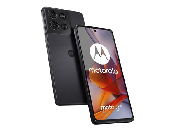 Motorola Moto G75 - 5G smarttelefon - dobbelt-SIM - RAM 8 GB / Internminne 128 GB - microSD slot - LCD-display - 6.78" - 2388 x 1080 piksler (120 Hz)