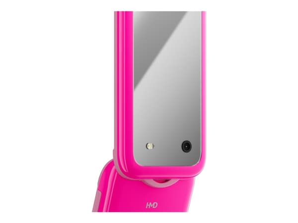 HMD Barbie Phone - 4G funksjonstelefon - dobbelt-SIM - RAM 64 MB / Internminne 128 MB - microSD slot - rear camera 0,3 MP - kraftig rosa