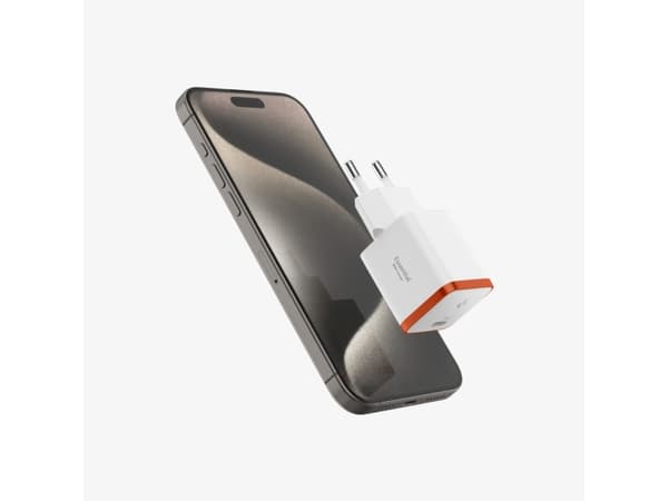 Spigen ArcStation Essential 30W, inomhus, AC, Vit