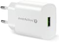Miniatyrbilde 2 av 2: everActive SC-250Q vegglader 1x USB QC3.0 18W