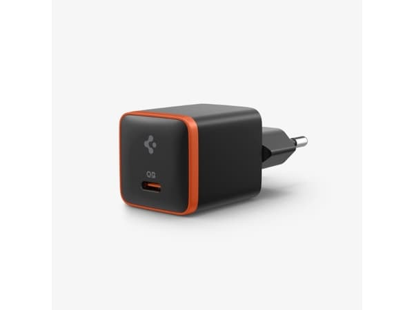 Spigen ArcStation Essential 30W, inomhus, AC, Svart Svart