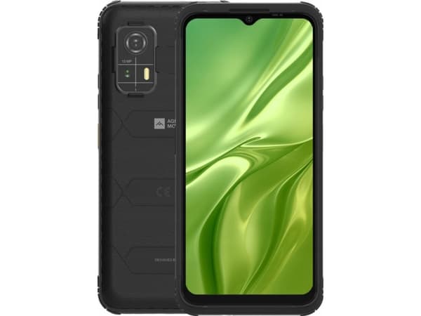 AGM H Max, 16,7 cm (6.56"), 4 GB, 128 GB, 13 MP, Android 14, Svart