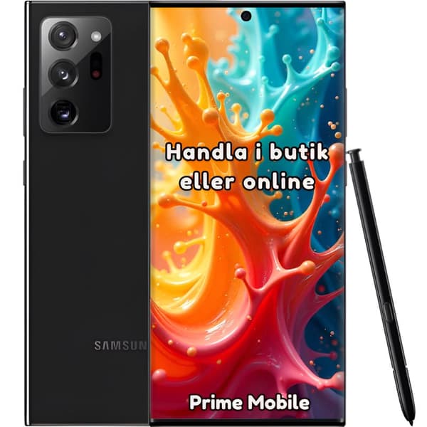 Note 20 Ultra 128GB kuin uusi musta Samsung Galaxy