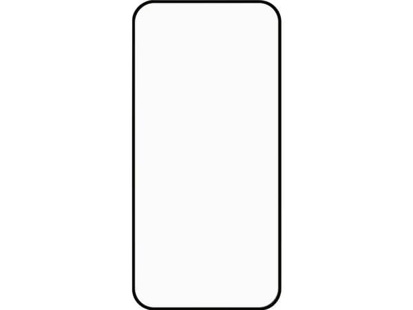 Vivanco 64234, Apple, iPhone 16 Plus, Støtbestandig, Skittbestandig, Slagbestandig, Ripebestandig, Sort, Gjennomsiktig, 1 stykker