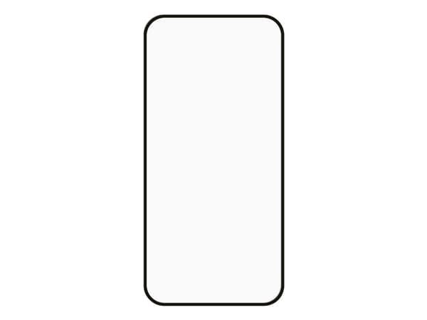 Vivanco 64234, Apple, iPhone 16 Plus, Støtbestandig, Skittbestandig, Slagbestandig, Ripebestandig, Sort, Gjennomsiktig, 1 stykker
