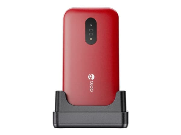 Doro 2820 4G utan strömförsörjning röd