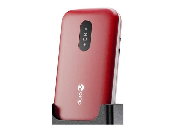 Doro 2820 4G utan strömförsörjning röd