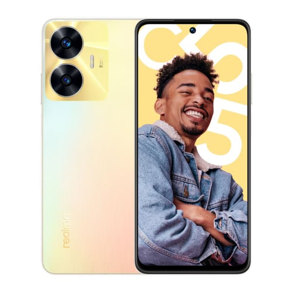 Smarttelefoner Realme C55 6,72" 256 GB Gyllen 8 GB RAM Gull