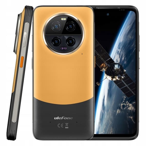Smartfon Ulefone Armor 23 Ultra 5G 12/512GB Umbra Orange Svart, Orange