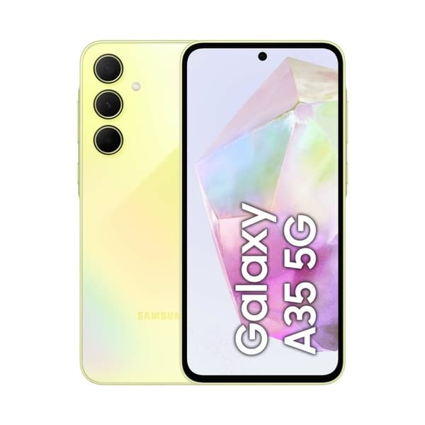 Samsung Galaxy A35 5G 16,8 cm (6,6") Hybrid Dual SIM Android 14 USB Type-C 6 GB 128 GB 5000 mAh Gul Gul