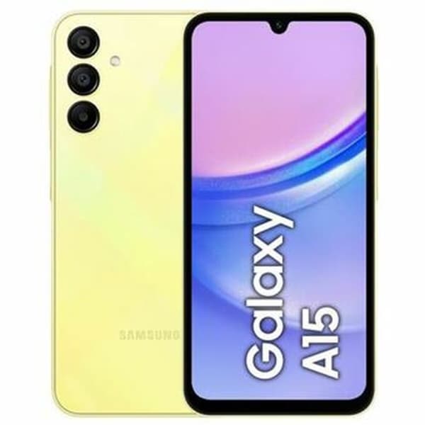 Smartphone Samsung SM-A155FZYDEUE 6,5" 4 GB RAM 128 GB Gul MediaTek Helio G99 Gul