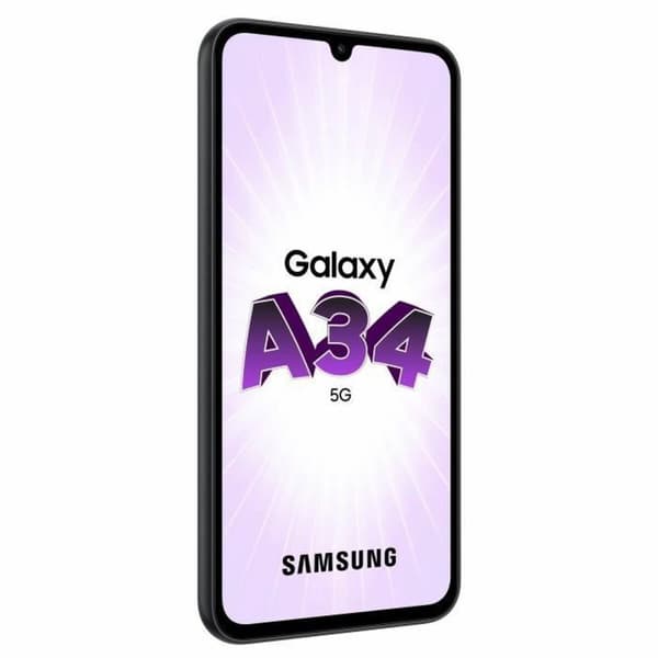 Smartphone Samsung A34 5G 6,6" 6 GB RAM 128 GB Sort Grå Stål