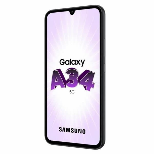 Smartphone Samsung A34 5G 6,6" 6 GB RAM 128 GB Sort Grå Stål