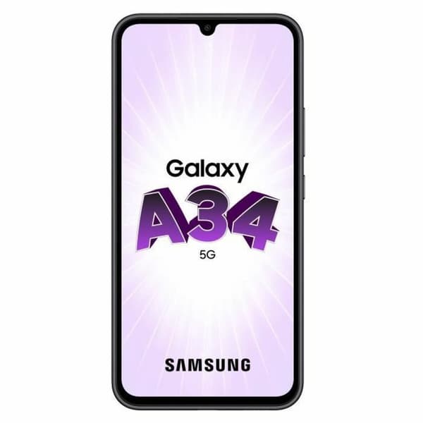 Smartphone Samsung A34 5G 6,6" 6 GB RAM 128 GB Sort Grå Stål