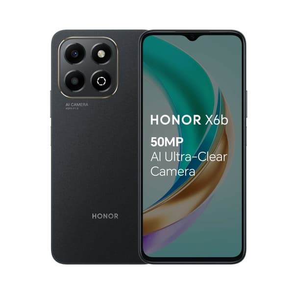 Älypuhelimet Honor X6B 6,56" MediaTek Helio G85 4 GB RAM 128 GB Musta