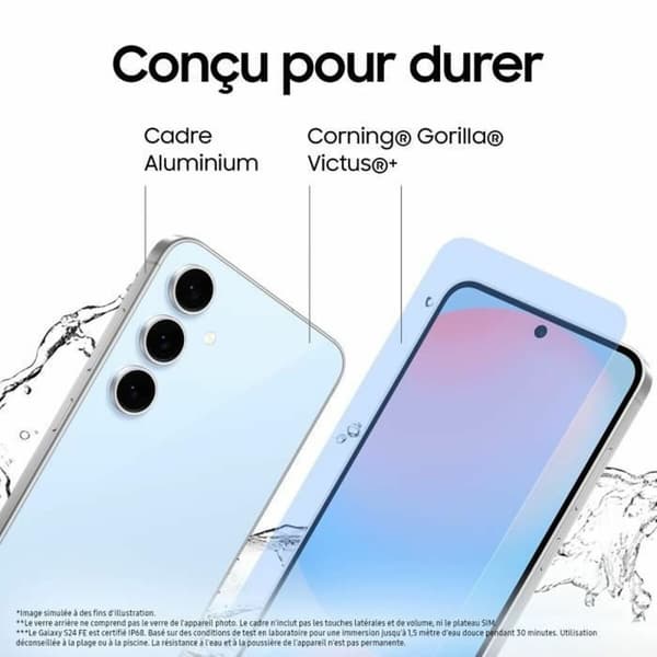 Smartphone Samsung Galaxy S24 FE 5G 6,2" 8 GB RAM 128 GB Grön