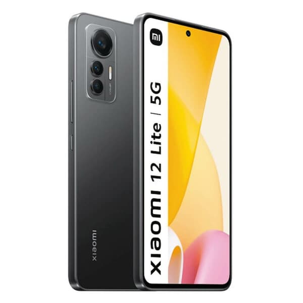 Smartphone Xiaomi 12 Lite 5G 6,55" 5G 3840 x 2160 px 6,55" Snapdragon 778G 8 GB RAM 128 GB Sort 128 GB