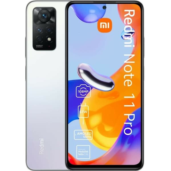 Smartphone Xiaomi Redmi Note 11 Pro 6,67" 6 GB RAM 64 GB Hvid