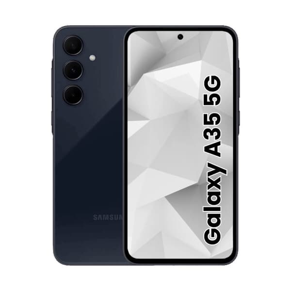 Smartphone Samsung Galaxy A35 6,6" 6 GB RAM 128 GB Svart Marinblå Marinblå