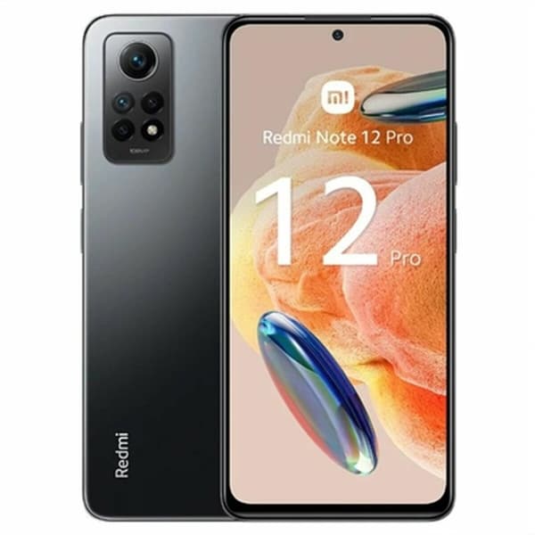 Smartphone Xiaomi Note 12 Pro 6,67" Qualcomm Snapdragon 732G 8 GB RAM 256 GB Rød Grå Grafit, Grå
