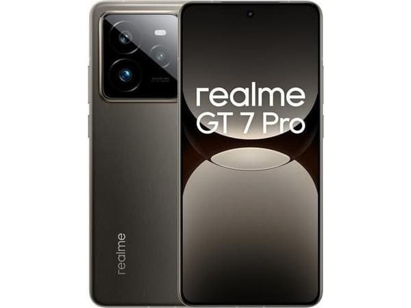 Realme GT 7 Pro - 4G pekskärmsmobil - dual-SIM / Internminne 256 GB - OLED-skärm 50 MP - front camera