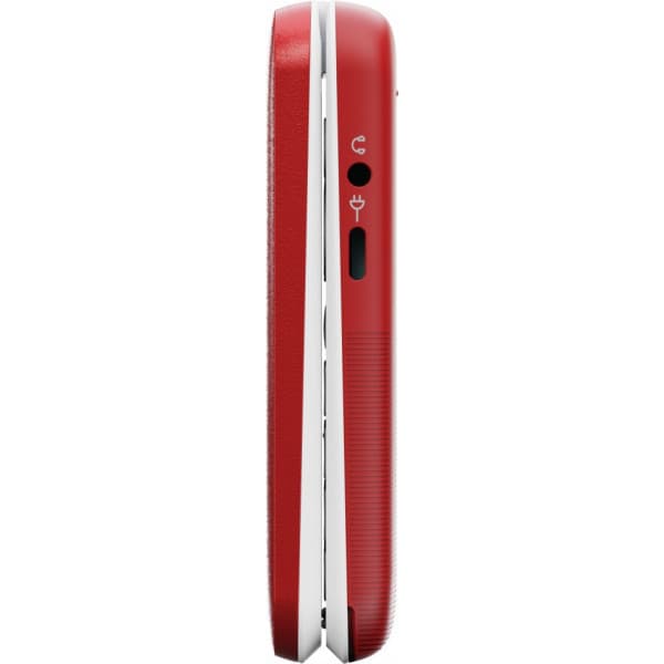 Doro Leva L31 - grundtelefon, rød / hvid