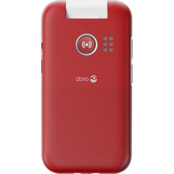 Doro Leva L31 - grundtelefon, rød / hvid