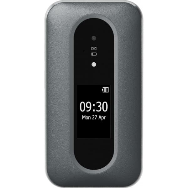 Doro Leva L31 -basistelefon, sort / hvid