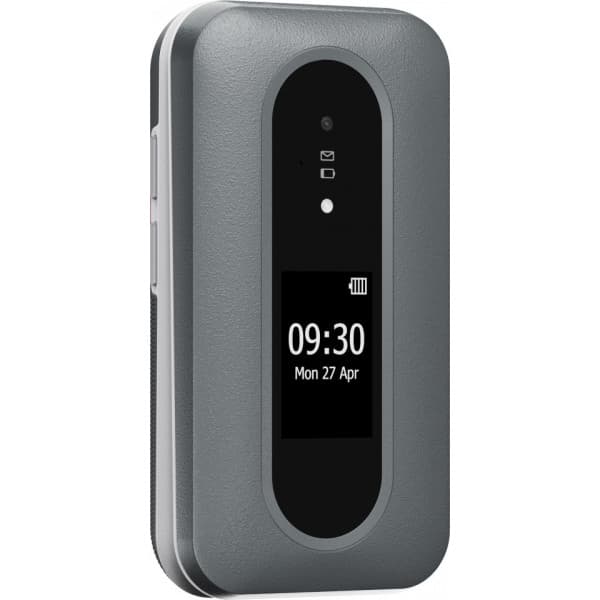 Doro Leva L31 -basistelefon, sort / hvid