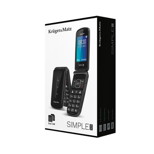 GSM-telefon til seniorer Kruger&Matz Simple 929