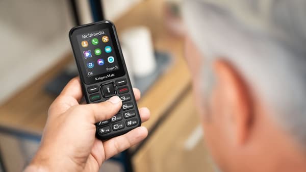 Kruger&Matz Enkel KM0940 4Ga GSM-telefon
