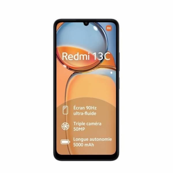 Smartphone Xiaomi Redmi 13C 6,74" 8 GB RAM 256 GB Svart