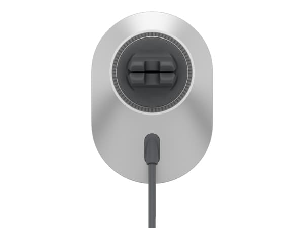 Belkin BoostCharge Pro - Trådlös laddningshållare för bil - magnetisk med Qi2 - 15 Watt - Fast Charge - grå