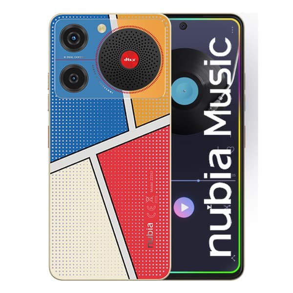 Smartphone ZTE NUBIA MUSIC POP ART 4 GB RAM 128 GB Multifarvet 6,6" Flerfarvet