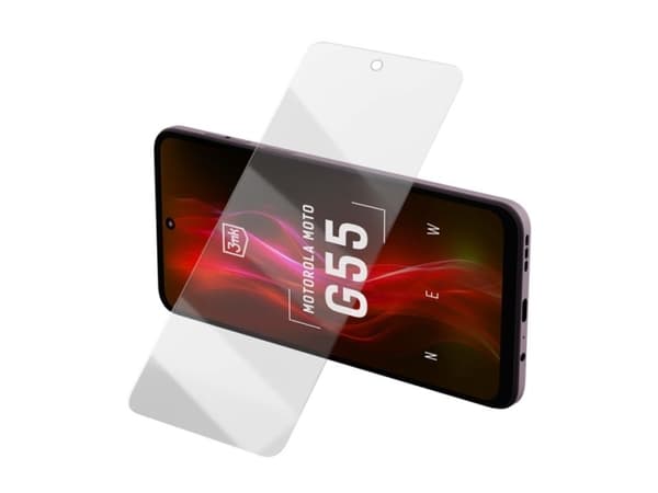 3MK FlexibleGlass Lite, Motorola, Moto G55, Slagtålig, Transparent, 1 styck