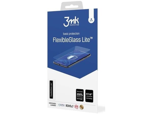 3MK FlexibleGlass Lite, Samsung, Samsung Galaxy A06, Slagtålig, Transparent, 1 styck