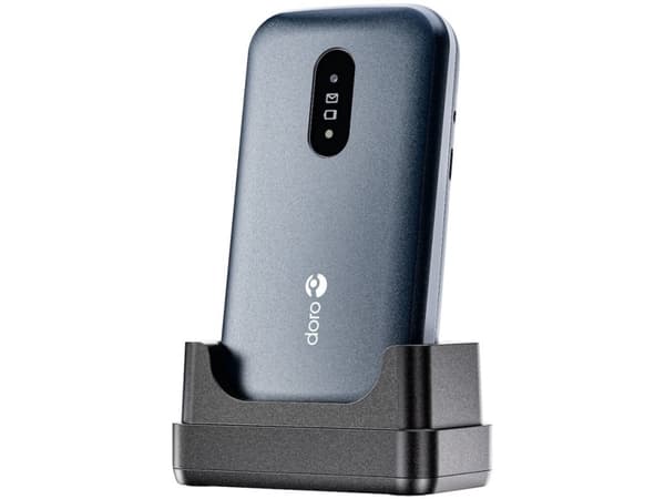 DORO 2820 - 4G funktionstelefon / Internminne 17 MB - microSD slot - 320 x 240 pixlar - rear camera 0,3 MP - blå
