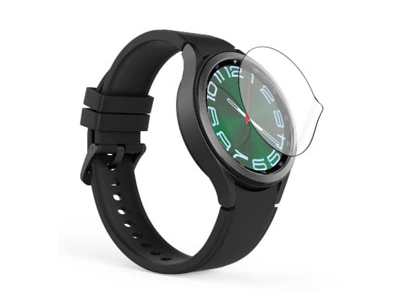 Hama Super Hybrid, Samsung, Galaxy Watch7, 44 mm, iskunkestävä, naarmuuntumaton, iskunkestävä, iskunkestävä, iskunkestävä, läpinäkyvä, 1 kpl