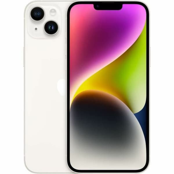 Smartphone Apple iPhone 14 Plus 6,7" A15 iOS 512 GB Vit 6,7" A15 512 GB Vit
