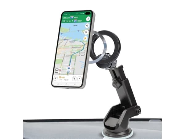 SBS TESUPMAGRINGEXT, Matkapuhelin/Smartphone, Aktiv holder, Bil, Sort
