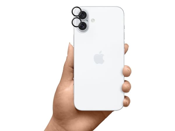 3MK Hardy, Apple, iPhone 16 Plus, iPhone 16, Scratch resistant, Shatterproof, Black, Transparent, 1 pc(s)