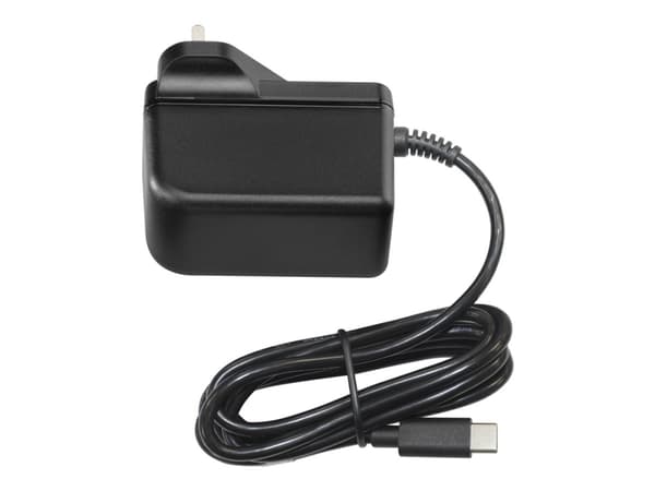Brother - USB-C-strømadapter - AC - Den europeiske union - for Brother ADS-1300, ADS-1800W; P-Touch PT-E310BTVP Sort