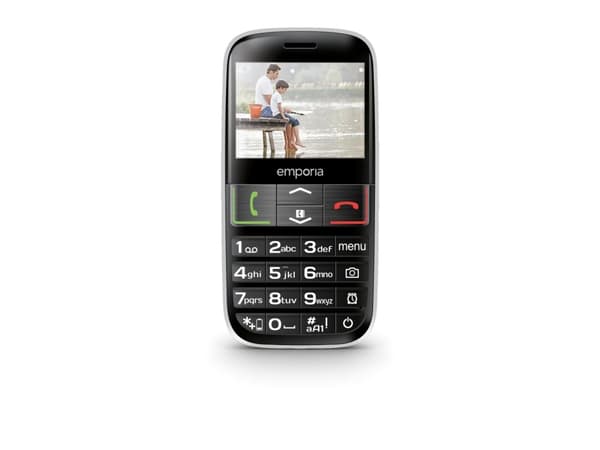 Emporia ACTIVE svart - 1400 mAh - 5,84 cm (V50-LTE_001)