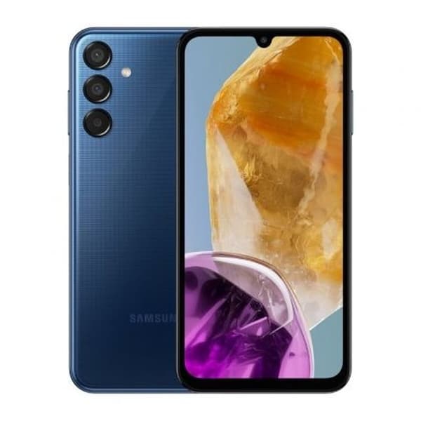 Smartphone Samsung SM-M156BDBUEUB Octa Core 4 GB RAM 128 GB Blå Blå