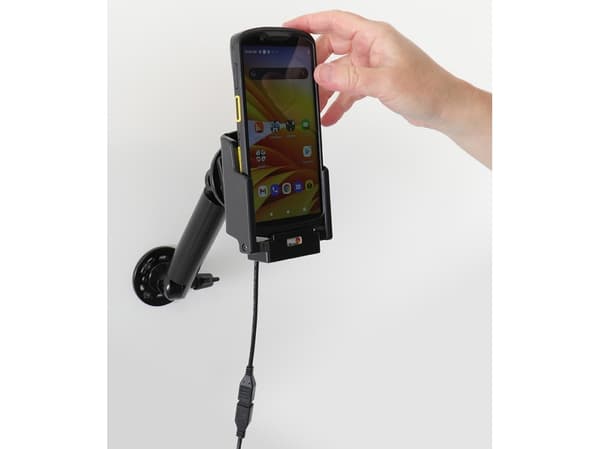 Brodit 712307, Mobiltelefon / smartphone, Active-hållare, Bil/inomhus, Svart